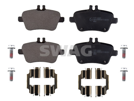 Kit pastiglie freno, Freno a disco - 10 91 6901 SWAG
